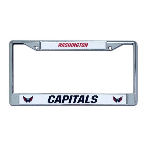 Washington Capitals NHL Chrome License Plate Frame