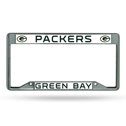 Green Bay Packers Nfl Chrome License Plate Frame