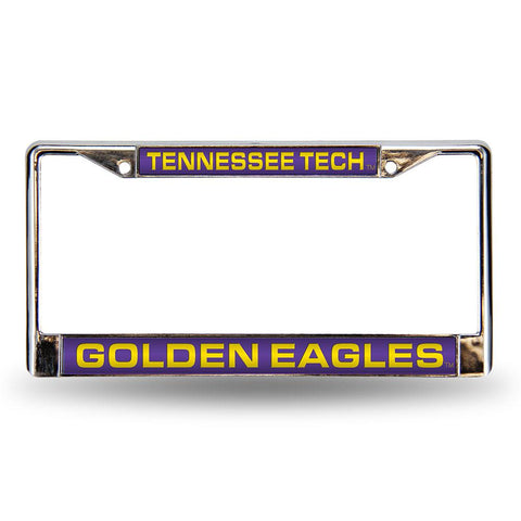 Tennessee Tech Golden Eagles Ncaa Chrome Laser Cut License Plate Frame