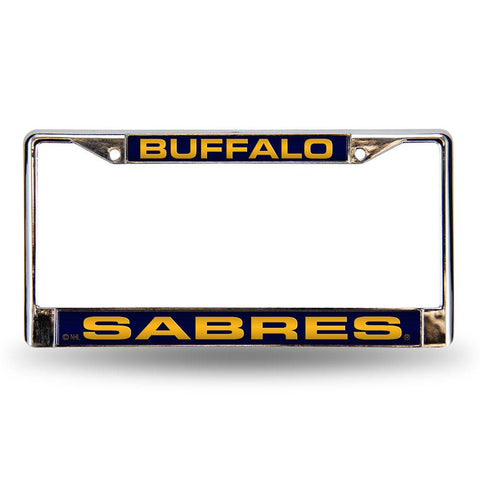 Buffalo Sabres NHL Laser Chrome License Plate Frame