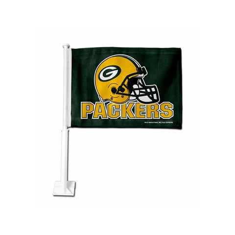 Green Bay Packers Nfl Team Color Car Flag
