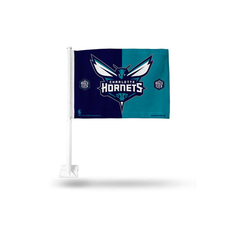 Charlotte Hornets Nba Team Color Car Flag