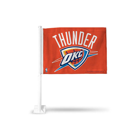 Oklahoma City Thunder Nba Team Color Car Flag