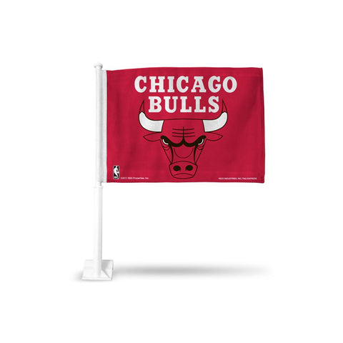 Chicago Bulls Nba Team Color Car Flag