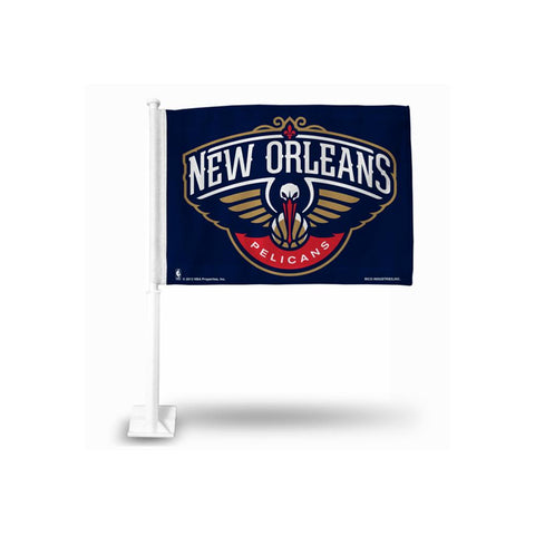 New Orleans Pelicans Nba Team Color Car Flag