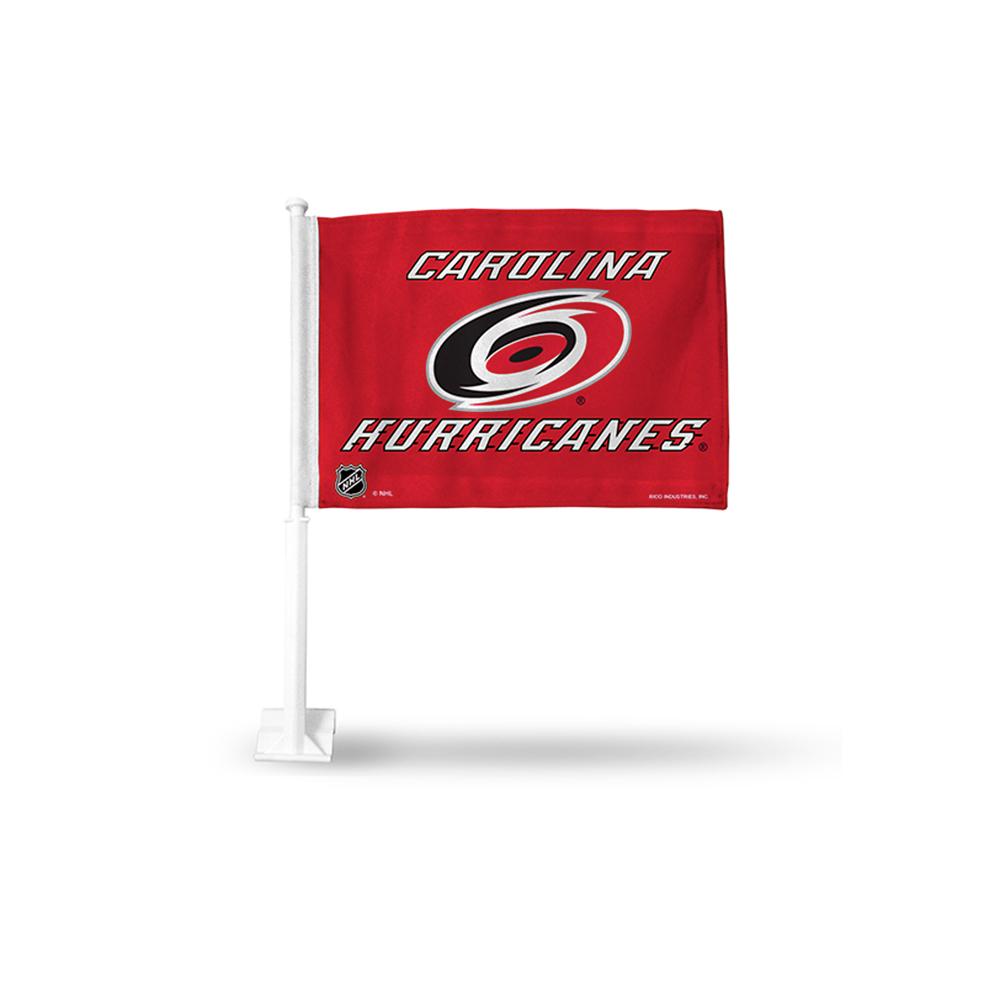 Carolina Hurricanes Nhl Team Color Car Flag