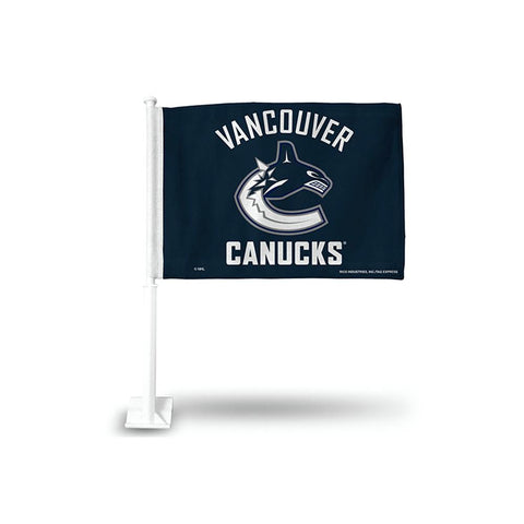 Vancouver Canucks Nhl Team Color Car Flag