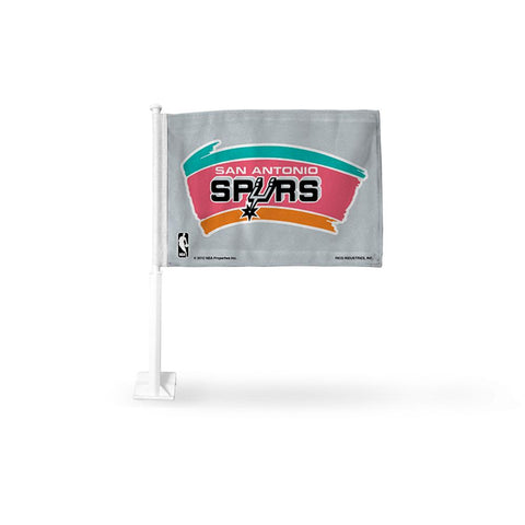 San Antonio Spurs Nba Team Color Car Flag
