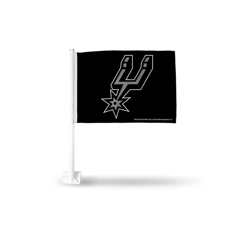 San Antonio Spurs Nba Team Color Car Flag