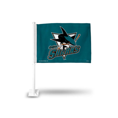 San Jose Sharks Nhl Team Color Car Flag