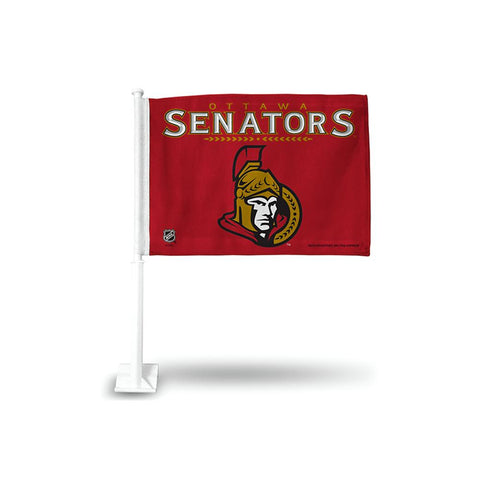 Ottawa Senators Nhl Team Color Car Flag