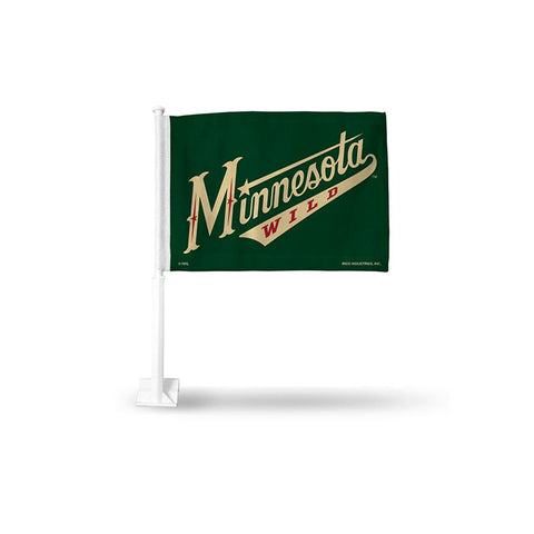 Minnesota Wild Nhl Team Color Car Flag