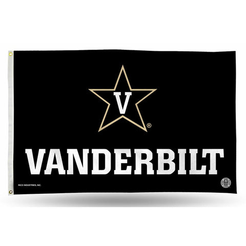 Vanderbilt Commodores Ncaa 3in X 5in Banner Flag