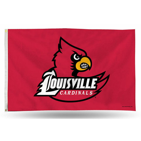 Louisville Cardinals Ncaa 3in X 5in Banner Flag