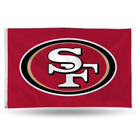San Francisco 49ers NFL 3ft x 5ft Banner Flag