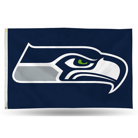 Seattle Seahawks NFL 3in x 5in Banner Flag