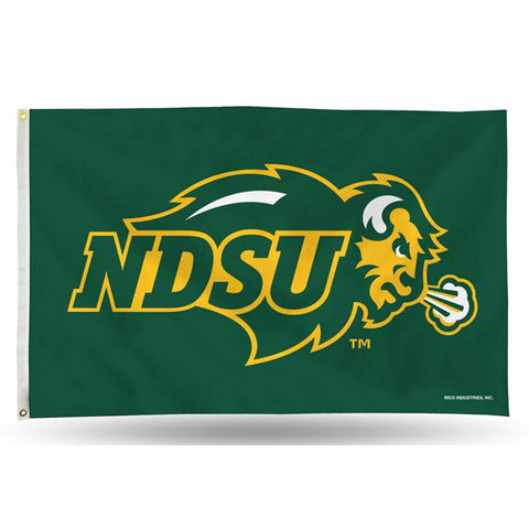 North Dakota State Bison Ncaa 3in X 5in Banner Flag