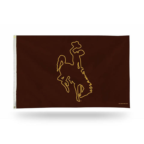 Wyoming Cowboys Ncaa 3ft X 5ft Banner Flag