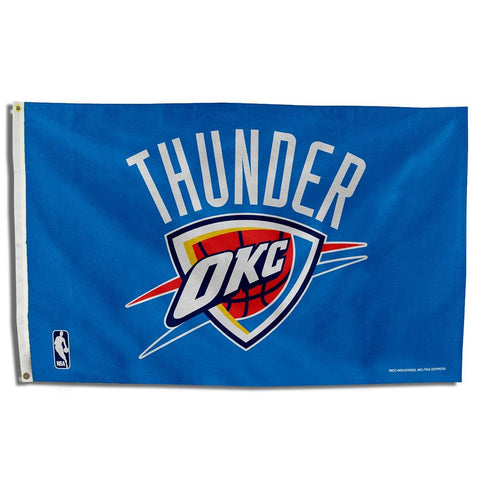 Oklahoma City Thunder NBA 3ft x 5ft Banner Flag