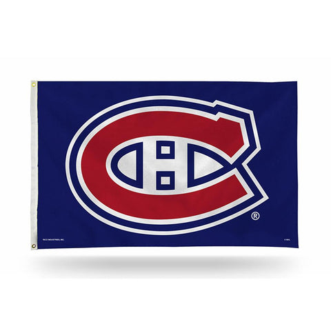 Montreal Canadiens Nhl 3in X 5in Banner Flag