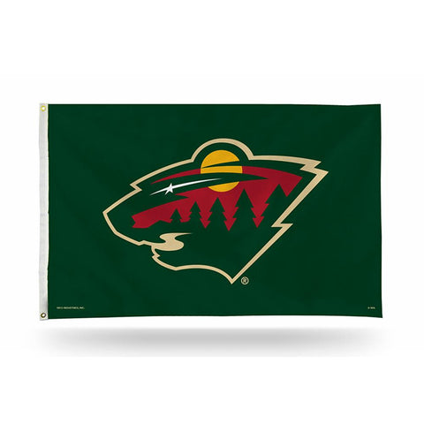 Minnesota Wild Nhl 3in X 5in Banner Flag