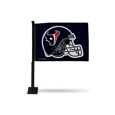 Houston Texans Nfl Car Flag (black Pole)