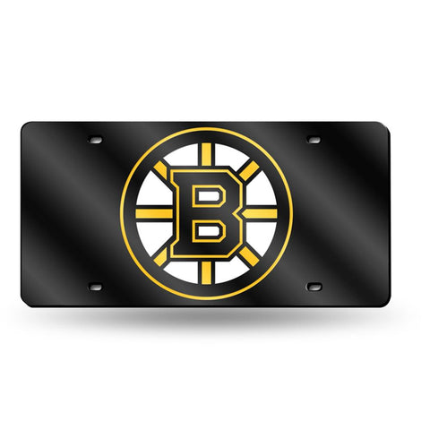 Boston Bruins NHL Laser Cut License Plate Tag