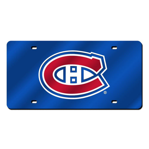 Montreal Canadiens NHL Laser Cut License Plate Cover