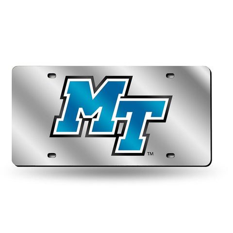 Middle Tennessee State Blue Raiders Ncaa Laser Cut License Plate Tag