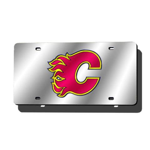 Calgary Flames NHL Laser Cut License Plate Cover