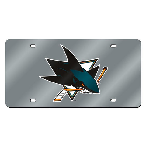 San Jose Sharks NHL Laser Cut License Plate Cover