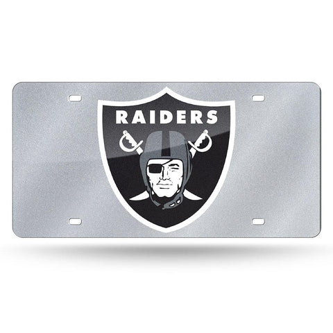 Oakland Raiders Nfl Bling Laser Cut Plate Cover