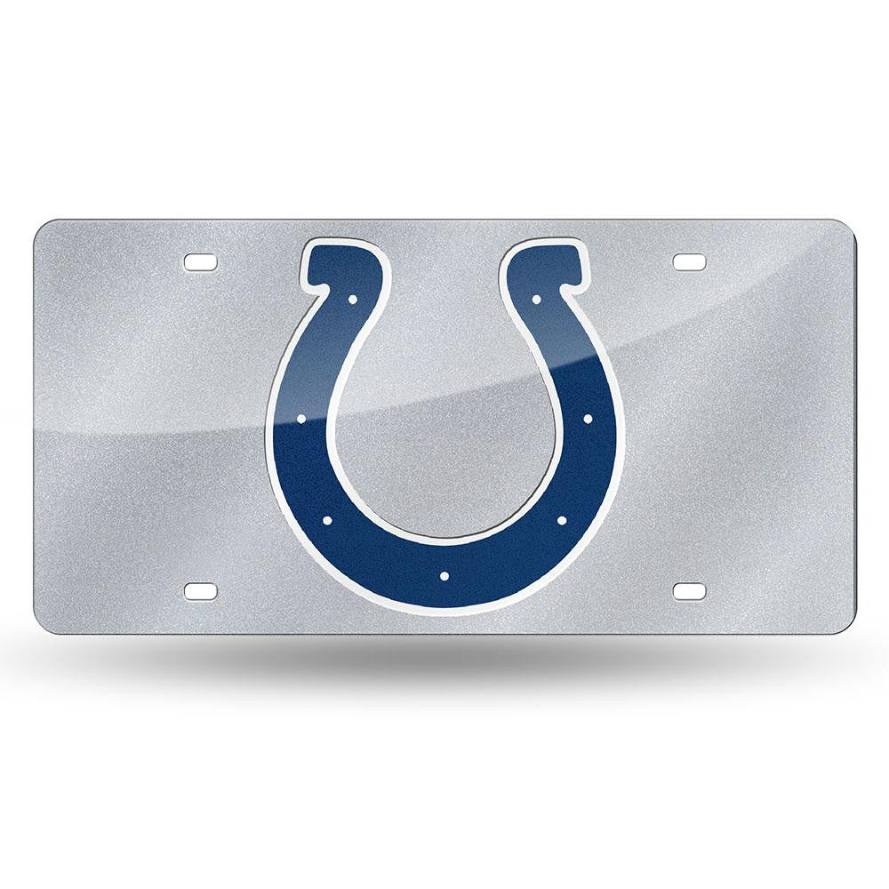 Indianapolis Colts NFL Bling Laser Cut Plate Cover