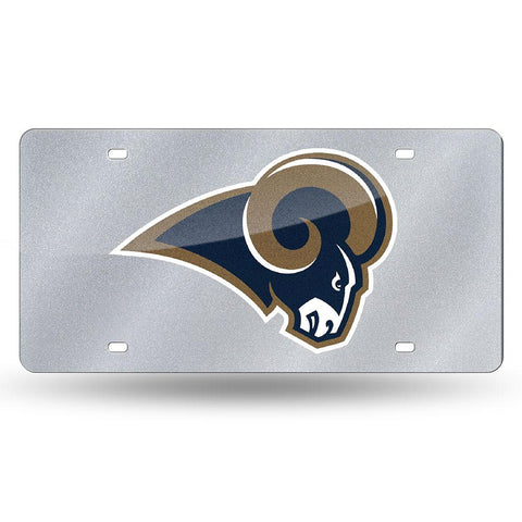 Los Angeles Rams Nfl Bling Laser Cut Plate Cover