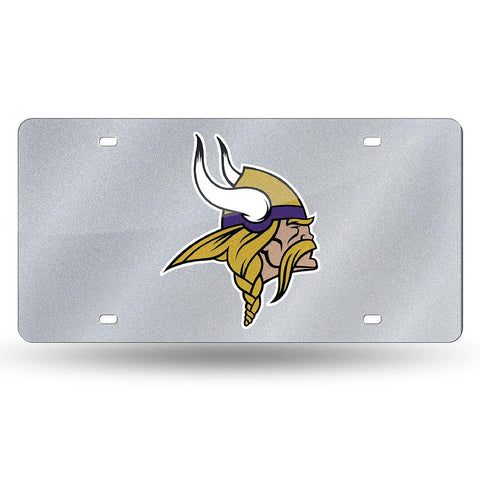 Minnesota Vikings Nfl Bling Laser Cut Plate Cover
