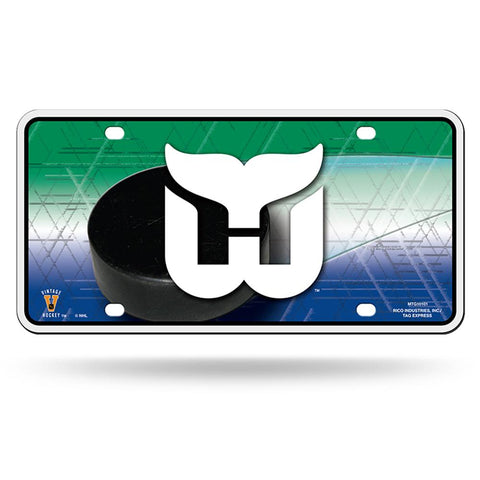 Hartford Whalers Nhl Metal Tag License Plate