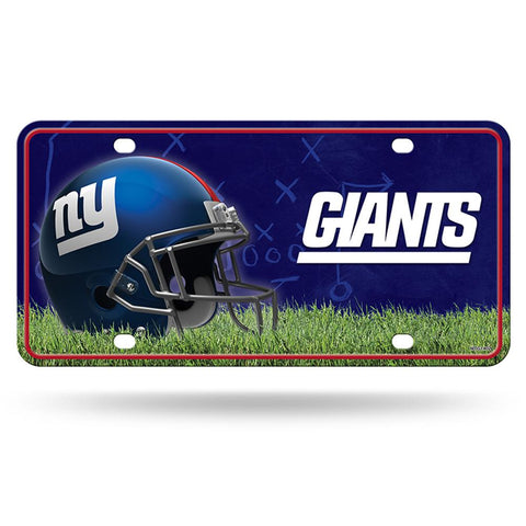 New York Giants Nfl Metal Tag License Plate
