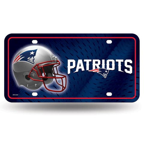 New England Patriots Nfl Metal Tag License Plate