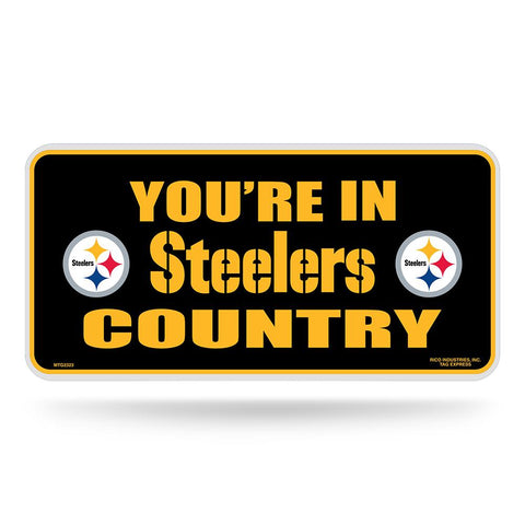 Pittsburgh Steelers Nfl Metal Tag License Plate
