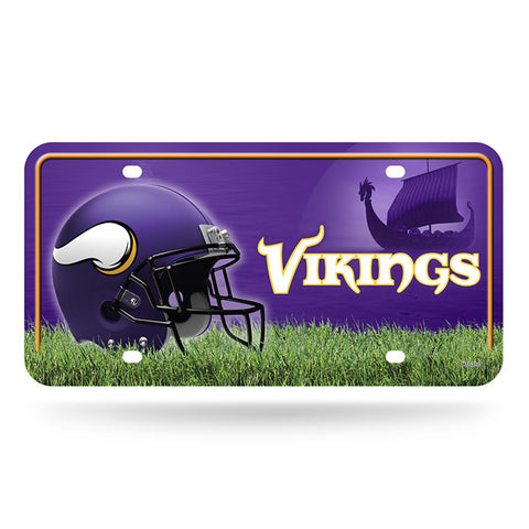 Minnesota Vikings Nfl Metal Tag License Plate