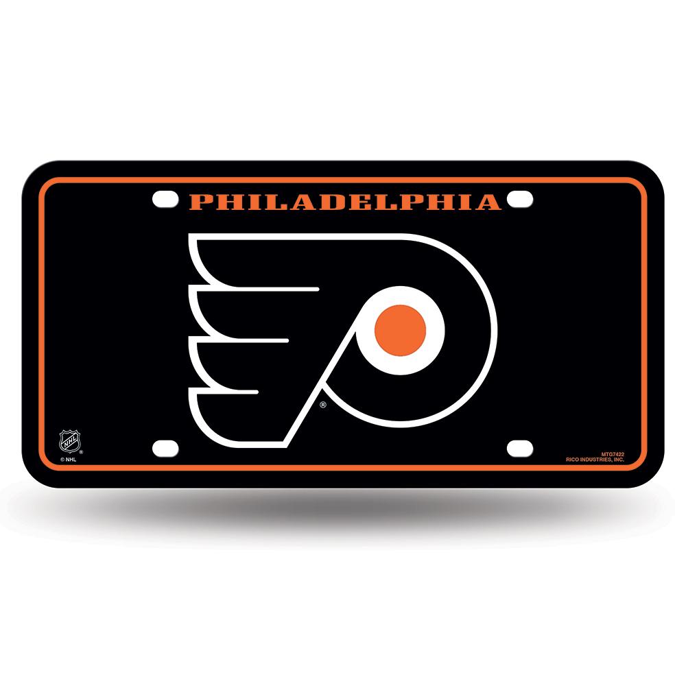 Philadelphia Flyers Nhl Metal Tag License Plate