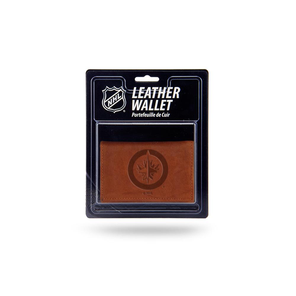 Winnipeg Jets Nhl Manmade Leather Tri-fold