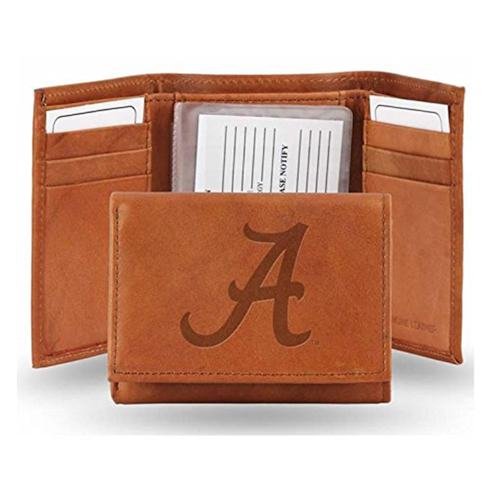 Alabama Crimson Tide Ncaa Manmade Leather Tri-fold