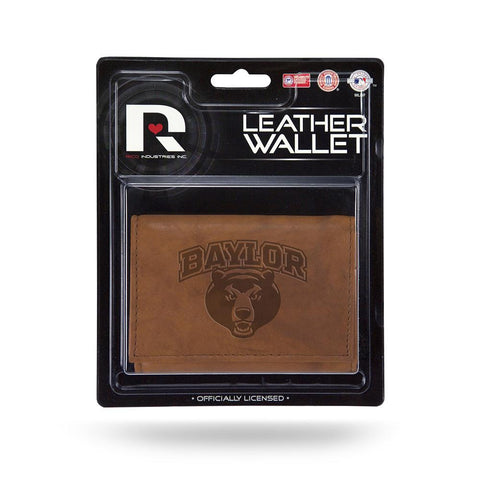 Baylor Bears Ncaa Manmade Leather Tri-fold