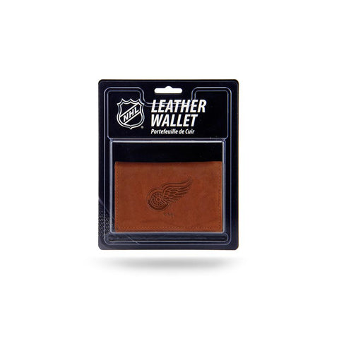 Detroit Red Wings Nhl Manmade Leather Tri-fold