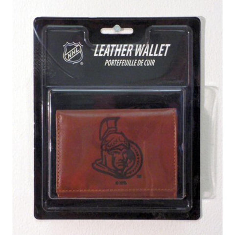 Ottawa Senators NHL Manmade Leather Tri-Fold