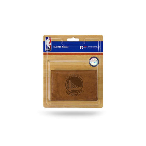 Golden State Warriors Nba Manmade Leather Tri-fold