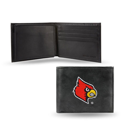 Louisville Cardinals  Embroidered Billfold Wallet