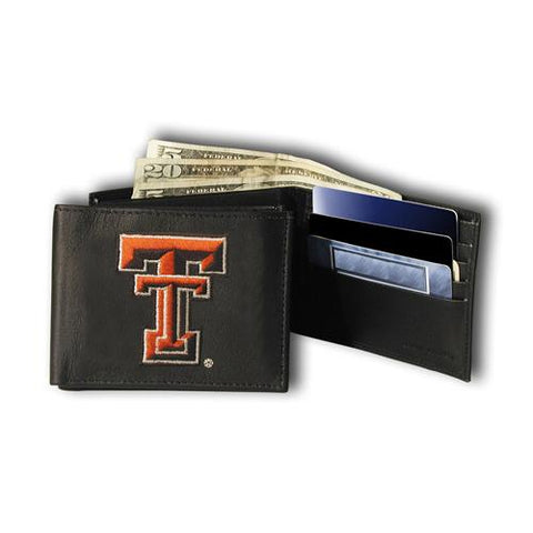 Texas Tech Red Raiders Ncaa Embroidered Billfold Wallet