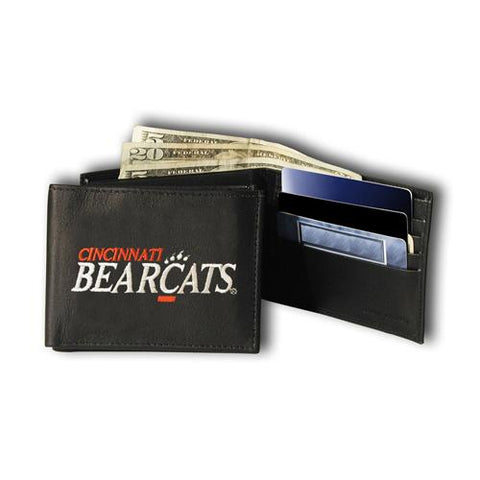 Cincinnati Bearcats Ncaa Embroidered Billfold Wallet